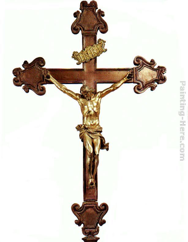 Altar Cross painting - Gian Lorenzo Bernini Altar Cross art painting